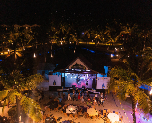 Saint Lucia Independence Day celebration at coconut bay