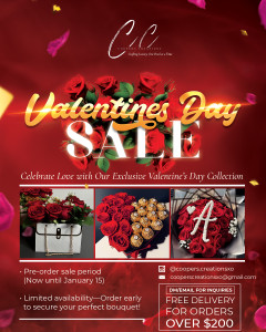 Coopers Creation Valentines Day Sale