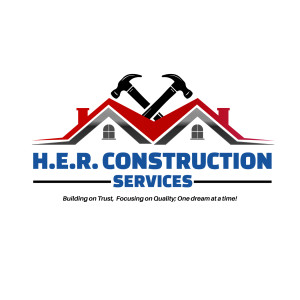 H.E.R. Construction Services Logo Design