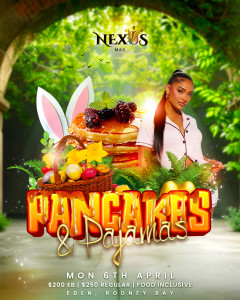 Nexus Mas Pancakes and Pyjamas Flyer Design
