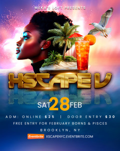 Meka's Loft Xscape V Flyer Design in Brooklyn