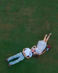Drone wedding photography in St Croix